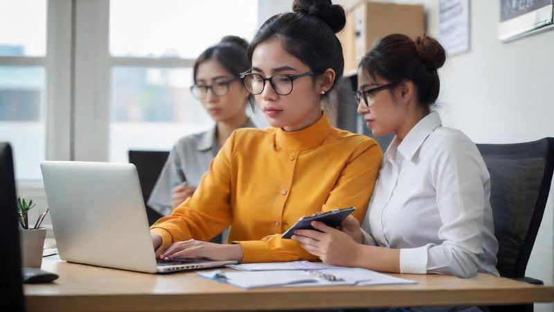 Banner Administrative Staff di CV. BLESSINDO CIPTA MANDIRI untuk mendukung operasional Forester, Blasted, dan Genic.