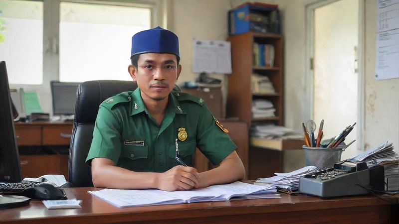 Banner Sales Perbankan di Bahtera Pesat, Jawa Timur. Lowongan kerja penuh waktu untuk penjualan produk pinjaman mikro.
