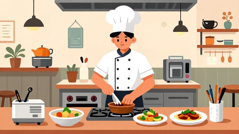 Banner Opick Studio Cafe membuka lowongan Junior Cook di Depok. Daftar sebelum 18 Maret 2026.