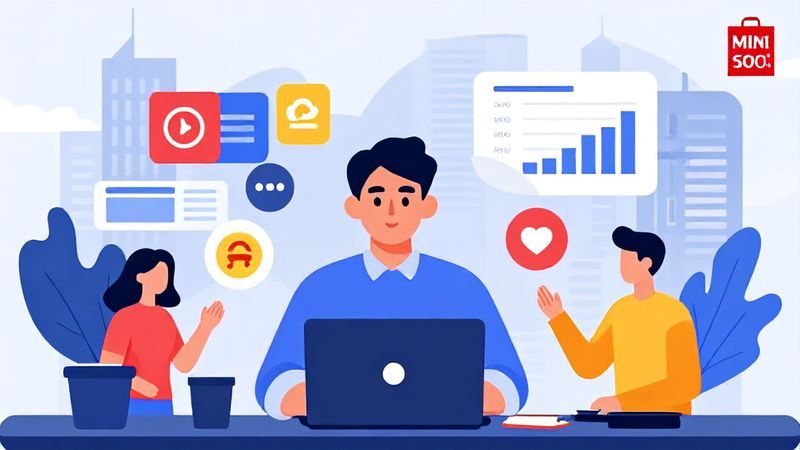 Banner PT Miniso Lifestyle Trading Indonesia membuka lowongan KOL & Affiliate Staff di Jakarta Raya. Daftar sebelum 27 Maret 2026.