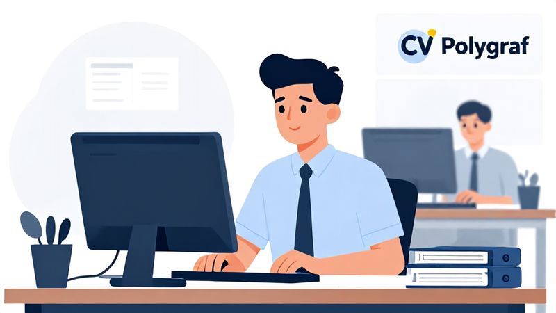 Banner CV Polygraf membuka lowongan Administrator di Gedangan, Jawa Timur. Daftar sebelum 1 April 2026.