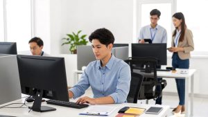 Banner Perusahaan di Jakarta Utara membuka lowongan Admin Sales. Lamar sebelum 3 Mei 2026.