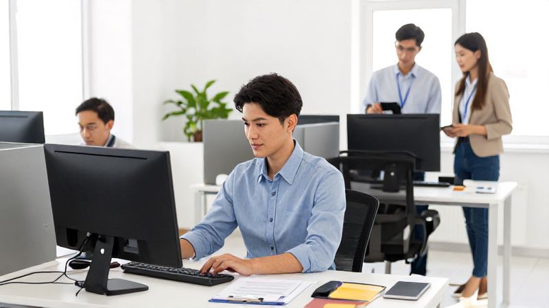Banner Perusahaan di Jakarta Utara membuka lowongan Admin Sales. Lamar sebelum 3 Mei 2026.