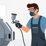 Banner PT Harfia Construction Machinery membuka lowongan Operator Painting / Refinishing di Cikande, Banten. Lamar sebelum 1 Mei 2026.